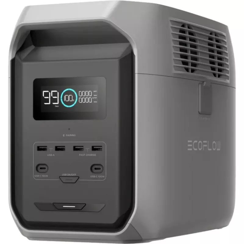 EcoFlow DELTA 3 1500 draagbaar powerstation lithium-ijzerfosfaat (LiFePO4) 1800 W 16,5 kg