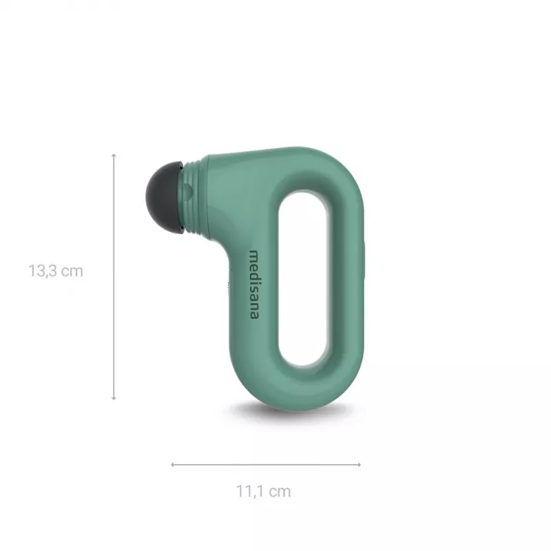 Medisana HM 330 massager universeel zwart, groen