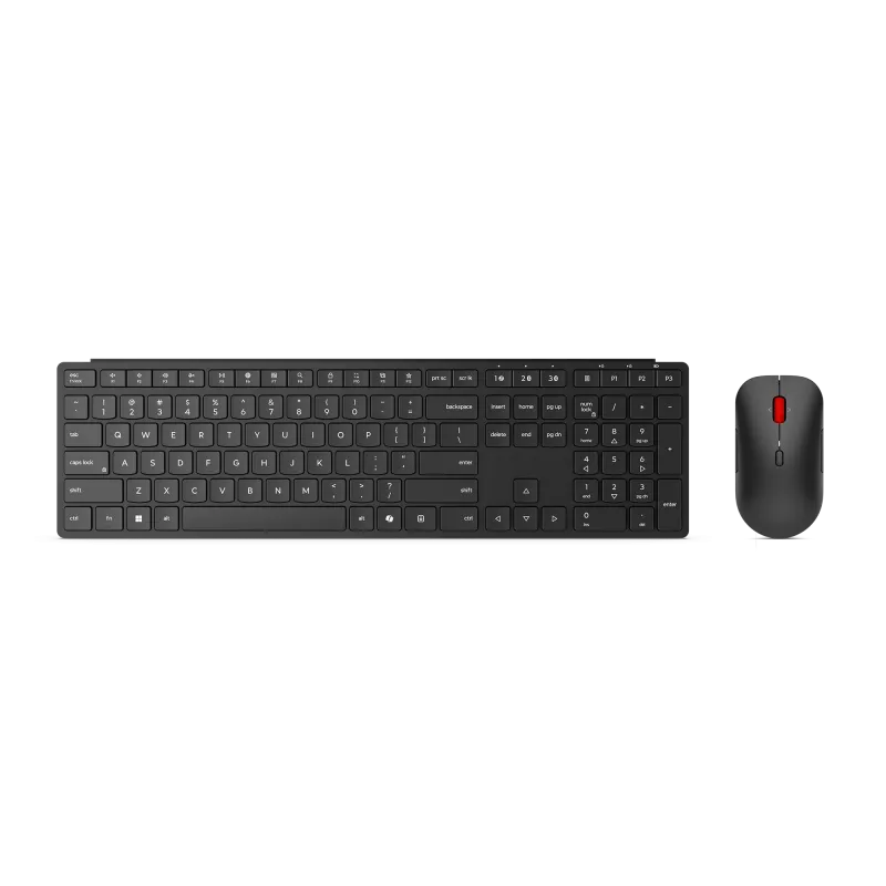 Lenovo | Multi-Mode Pro 6000 | toetsenbord-muisset | draadloos | muis inbegrepen | Ests | Bluetooth | Eclipse zwart