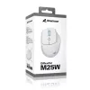 Sharkoon OfficePal M25W draadloze kantoormuis, rechtshandig, 4000 DPI