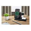 Fixed | MagPowerstation 3-in-1 draadloos oplaadstation met MagSafe-houder | FIXMPOS-BK | zwart