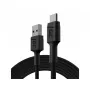 USB-kabel Green Cell KABGC22 USB 2.0 1,2 m USB-A USB-C zwart