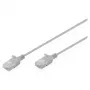 Patchkabel DIGITUS CAT6 U-UTP slank, 3 m, grijs
