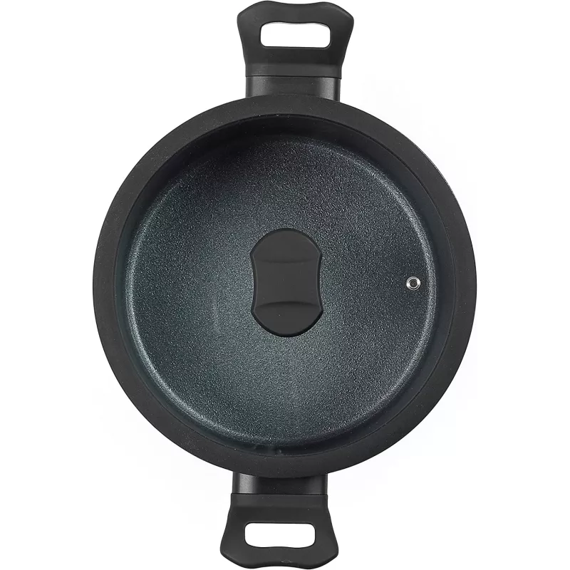 Vleespan Russell Hobbs RH01863EU7 20 cm Crystaltech pannenset RVS glazen deksel