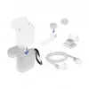 Hoesje DeLOCK Apple AirPods accessoireset wit