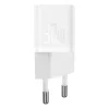 Baseus P10110902213-01 USB-C GaN5 mini 30W netlader wit