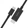 USB Type-C-HDMI-kabel Belkin AVC012bt2MBK 2m zwart