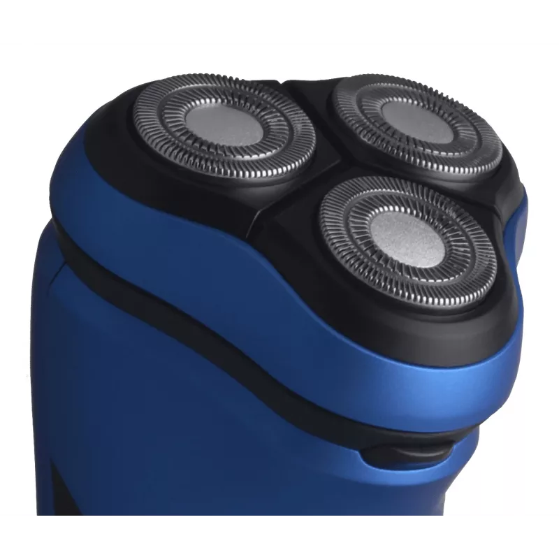 Blaupunkt MSR401 herenscheerapparaat rotatiescheerapparaat trimmer zwart - blauw (MSR401)