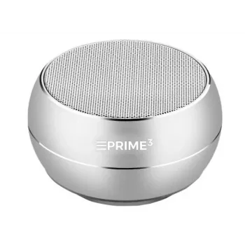 Prime3 Bluetooth-luidspreker ABT03SL (zilver) (5h, accu), Bluetooth-luidspreker, zilver