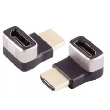 HDMI adapter Microconnect HDM19F19MA2-8KU zwart goudplated