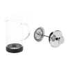 French press JATA HCAF1160 0,6 L zwart transparant