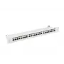 Lanberg PPS7-1024-S patchpaneel 19 inch 1U, 24 poorten, Cat7, FTP afgeschermd, grijs