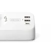 Meervoudig stopcontact DIGITUS 3-voudig met 2×USB-A en 1×USB-C, 3 AC-stopcontacten type E/F, 1,5 m kabel, wit
