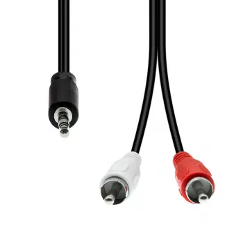 Audiokabel ProXtend M32XRCA-015 — 3-pins (mini-XLR) naar 2× cinch, 1,5 m
