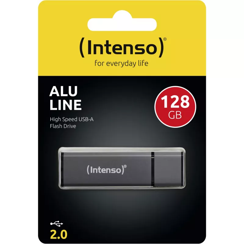 USB-stick USB2 128GB/ANTRACIET 3521495 Intenso