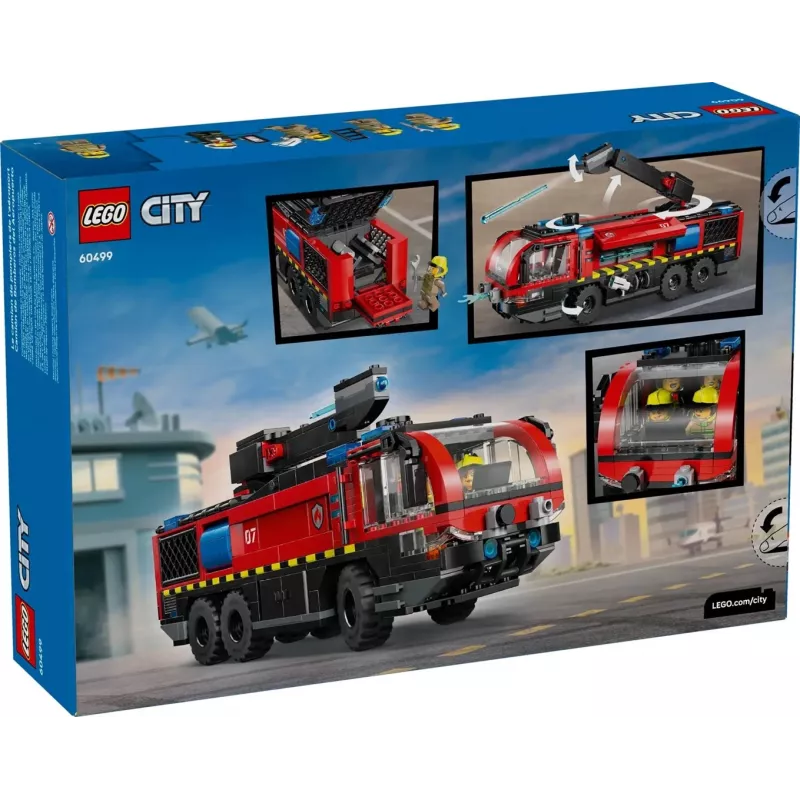 LEGO CITY 60499 Luchthaven-brandweervoertuig