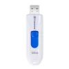Transcend JetFlash 790 TS128GJF790W USB-stick, 128 GB, USB 3.1 Gen 1, uitschuifbare connector, wit