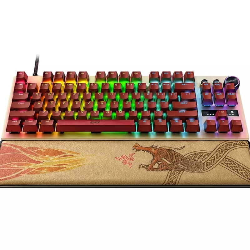 Razer Huntsman V3 Pro Tenkeyless | gaming-toetsenbord | bedraad | US | Counter-Strike 2 Edition | USB Type-C | Razer Analog Optical Switch Gen-2