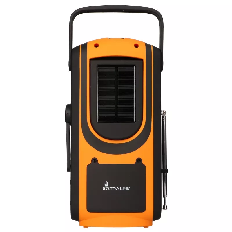 Extralink Power Ranger EPS-6000 | powerbank | 6000 mAh, FM-radio, LED-licht, dynamo, zonnepaneel