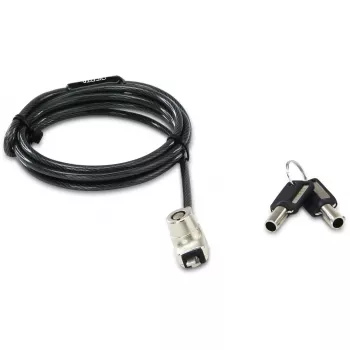 DICOTA BASE XX laptop lock wedge kabelslot antraciet 1,5 m