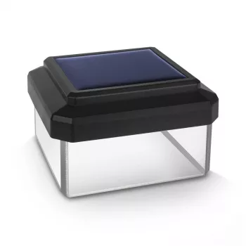Solar-heklamp GreenBlue GB125 LED 6040 — op zonne-energie werkende LED-buitenlamp voor het hek