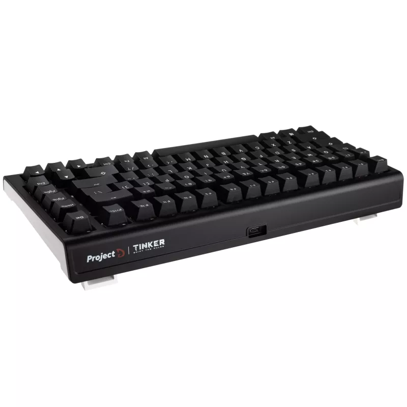 Ducky Tinker 75 toetsenbord Gaming USB US-Engels zwart