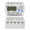 Driefasige energiemeter QOLTEC 50883 Wi‑Fi 400V met lcd-display