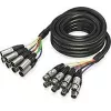 Behringer GMX-500 kabel 8 x XLR F - 8 x XLR M 5m