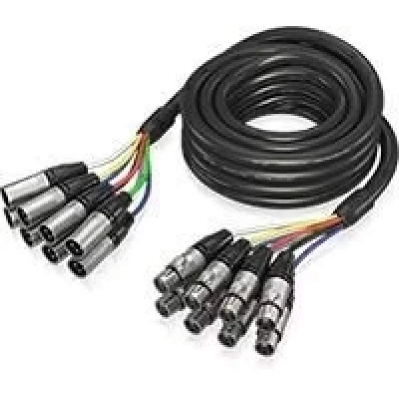 Behringer GMX-500 kabel 8 x XLR F - 8 x XLR M 5m