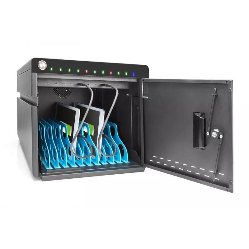 Digitus mobiele desktop-laadkast voor 10 notebooks/tablets tot 13 inch, UV-C, USB-C