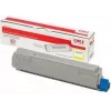 Toner 46443101 voor C833/843 10K geel