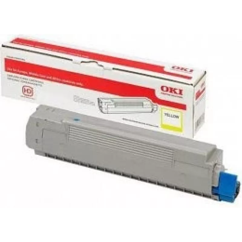 Toner 46443101 voor C833/843 10K geel