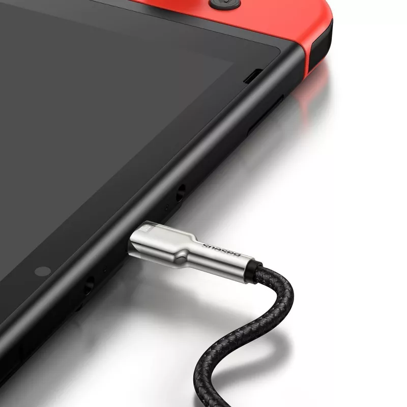 USB-C-naar-USB-C-kabel Baseus CATJK-C01, USB 3.2 Gen 1, 1 m, zwart