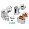 KLEIN ontbijtset zilver – rollenspel keuken ontbijtspeelset voor kinderen