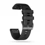 Horlogeband Tech-Protect voor Garmin Fenix-serie — compatibel met Fenix 3, 5X, 3HR, 5X Plus, 6X, 6X Pro, 7X — zwart