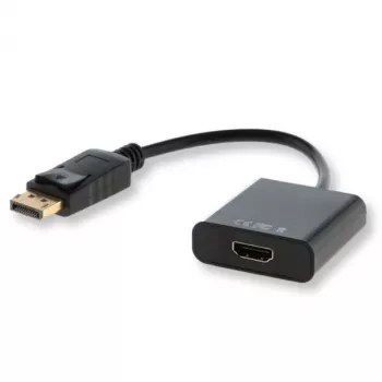 Savio CL-55/B adapter DisplayPort naar HDMI 0,2 m DisplayPort