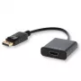Savio CL-55/B adapter DisplayPort naar HDMI 0,2 m DisplayPort
