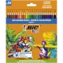 BIC kleurpotloden Kids Smooth 24 kleuren set