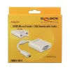USB-grafische adapter DeLOCK 65557 1920 x 1080 pixels wit