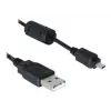 DeLOCK 82414 USB-kabel naar digitale camera-aansluiting (Nikon 8-pins UC-E6), 1,83 m, zwart