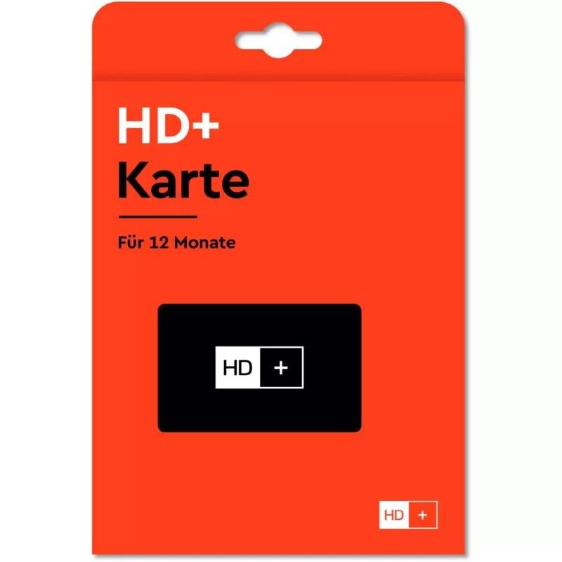 HD plus HD+-kaart incl. 12 maanden HD+ zenderpakket