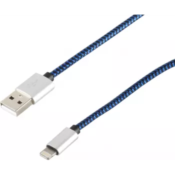Lightning-kabel S/CONN 14-50016 0,3 m blauw