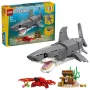 LEGO CREATOR 3 IN 1 31381 Angstaanjagende haai met een schatkist