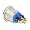 Drukknop-paneel DeLOCK 22051 zilver 230V 3A