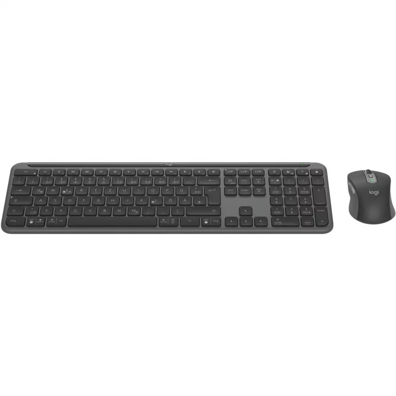 Logitech 920-012483 toetsenbord muis inbegrepen Office RF draadloos + Bluetooth QWERTZ Duits grafiet