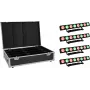 LED-paneelspot EUROLITE PMB-8 COB QCL 30W — set van 4