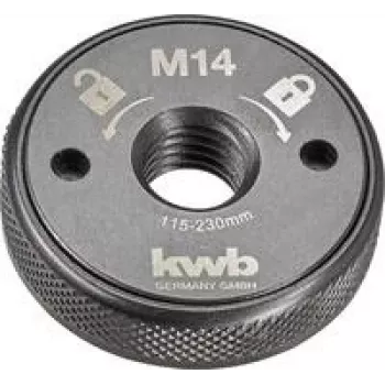 Snelspanmoer KWB 717700 voor 115–230 mm