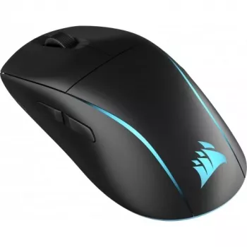 Gaming-muis CORSAIR M75 – zwart, monochroom oppervlak, gewicht 0,089 kg