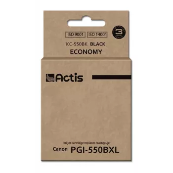 Actis KC-550Bk inkt (vervangt Canon PGI-550BK; standaard; 23 ml; zwart)