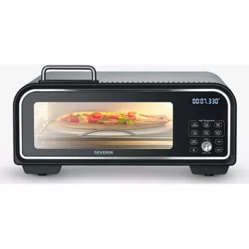 Pizzabakautomaat Severin PG 8575 2000 W zwart 1 pizza digitale timer
